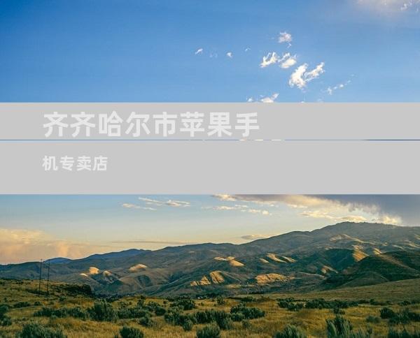 齐齐哈尔市苹果手机专卖店