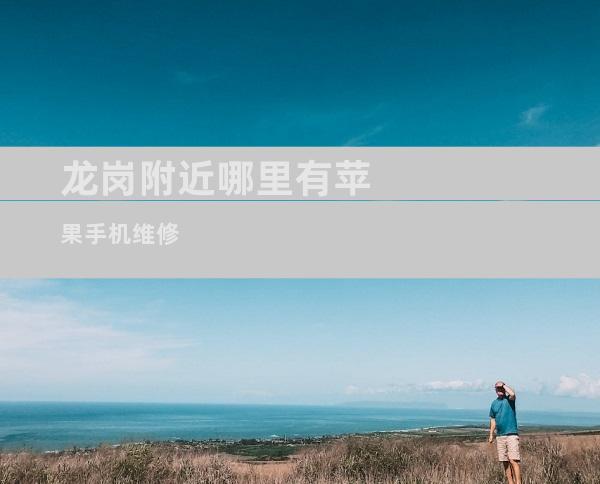 龙岗附近哪里有苹果手机维修